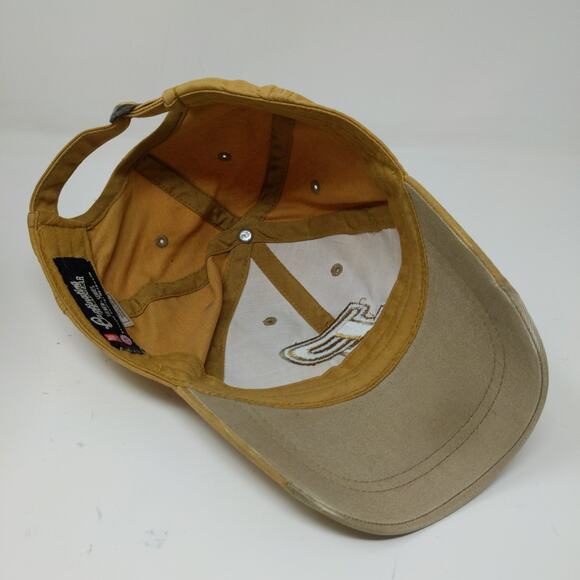 Captivating Headgear Purdue Boilermakers Embroidered Slideback Hat Tan - Picture 8 of 11